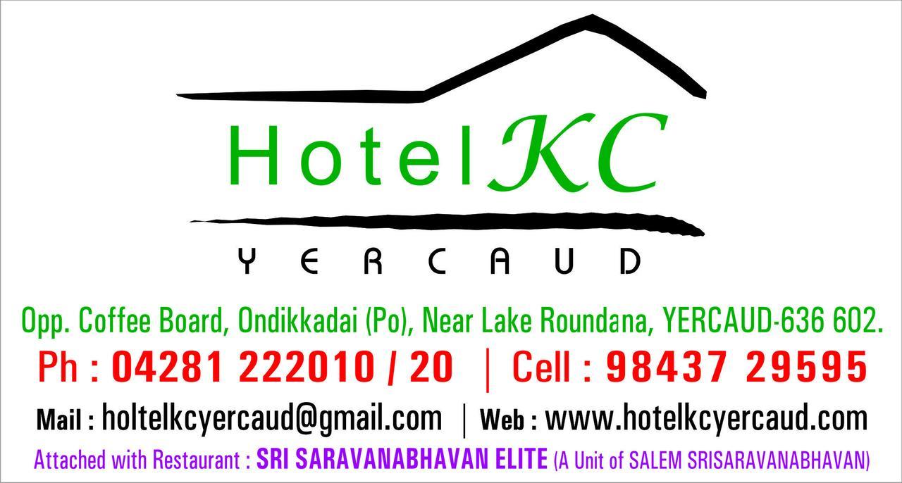 Hotel Kc Yercaud Exterior foto